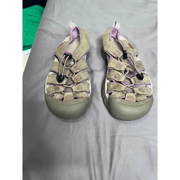 Keen womens size 8 sandals Whisper  Waterproof beige/pink hiking, camping - Picture 6 of 9